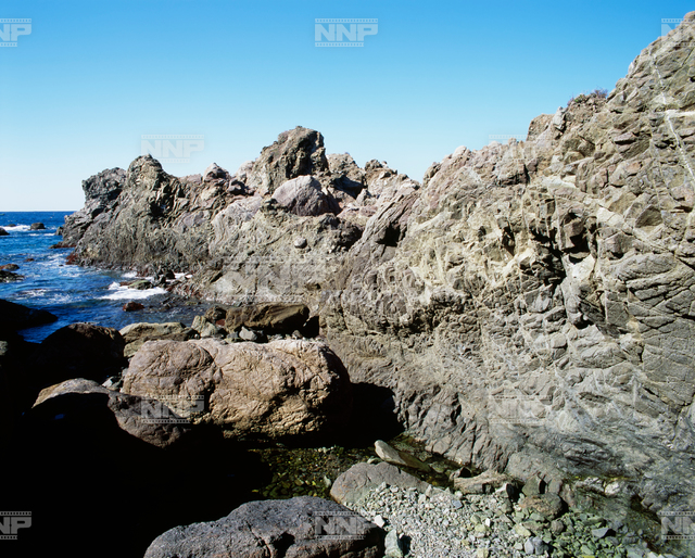 斑レイ岩露頭 写真素材 ストックフォト Nnp Photo Library