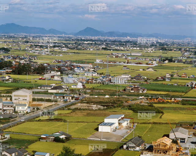 濃尾平野 / ≪写真素材・ストックフォト≫ NNP PHOTO LIBRARY