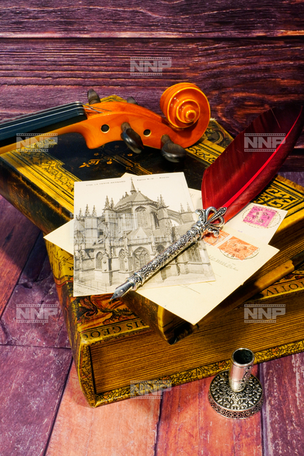 アンティークなバイオリン