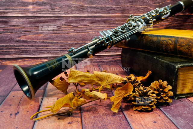 クラリネットと古書