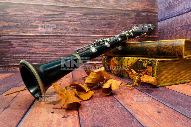 クラリネットと古書