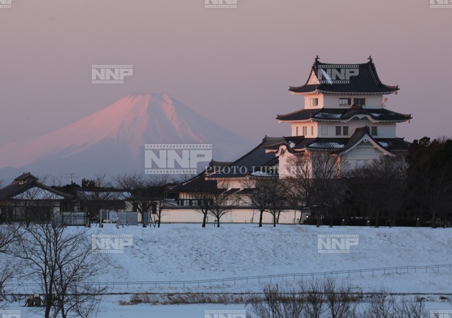 関宿城に富士山 写真素材 ストックフォト Nnp Photo Library 関宿城に富士山 写真素材 ストックフォト Nnp Photo Library