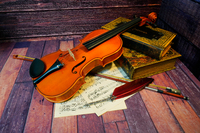 アンティークなバイオリン