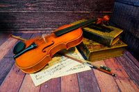 アンティークなバイオリン
