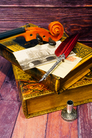 アンティークなバイオリン