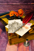 アンティークなバイオリン